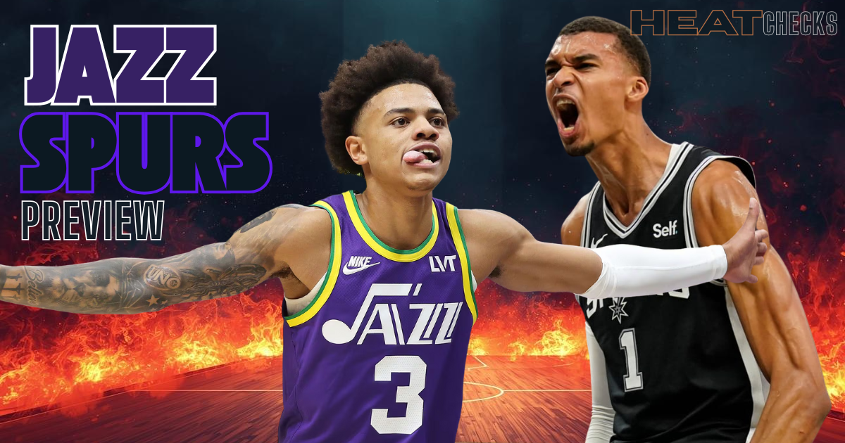 Spurs vs Jazz NBA spurs-vs-jazz-pressure narrative - Spurs vs Jazz: Can Utah's Pride Withstand Repeat Pressure? - HeatChecks Analysis