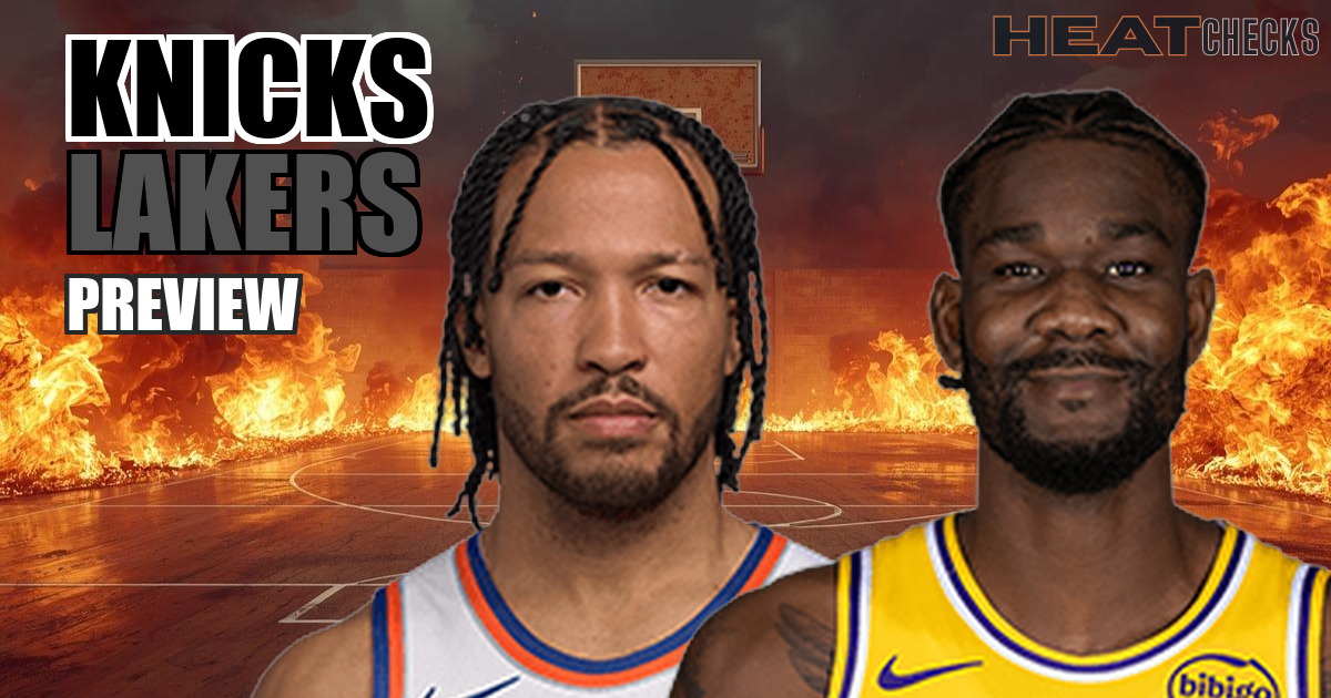 Lakers vs Knicks NBA lakers-vs-knicks-garden narrative - THE GARDEN GAUNTLET: CAN L.A.'S STARS HALT THE KNICKS' RAMPAGE? - HeatChecks Analysis