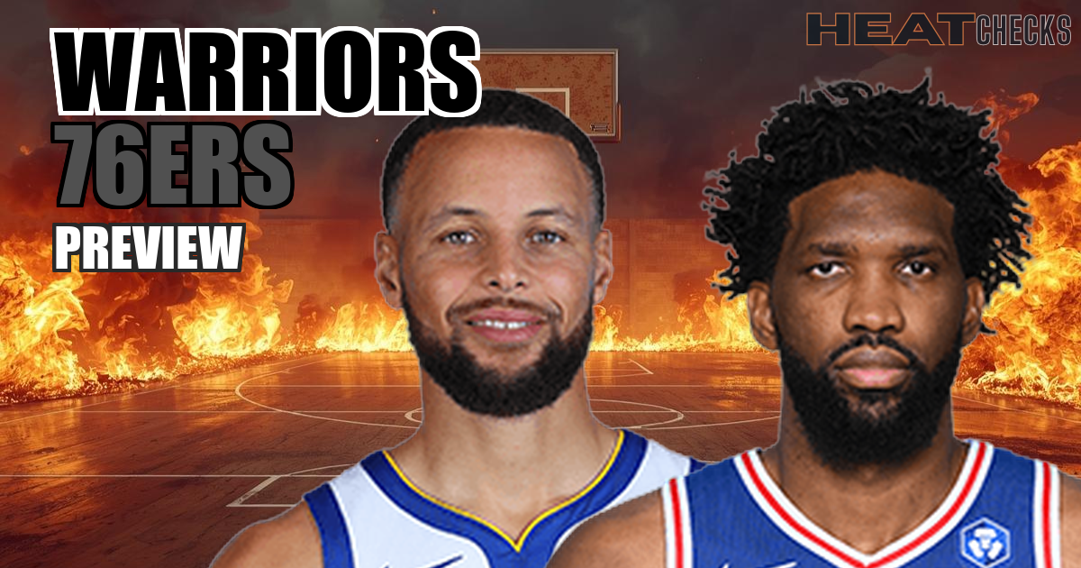 76ers vs Warriors NBA 76ers-vs-warriors-tale narrative - A Tale of Two Trajectories - HeatChecks Analysis